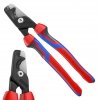 Nożyce do kabli ze stopniowanymi krawędziami tnącymi  do kabli Knipex StepCut XL 95 12 225